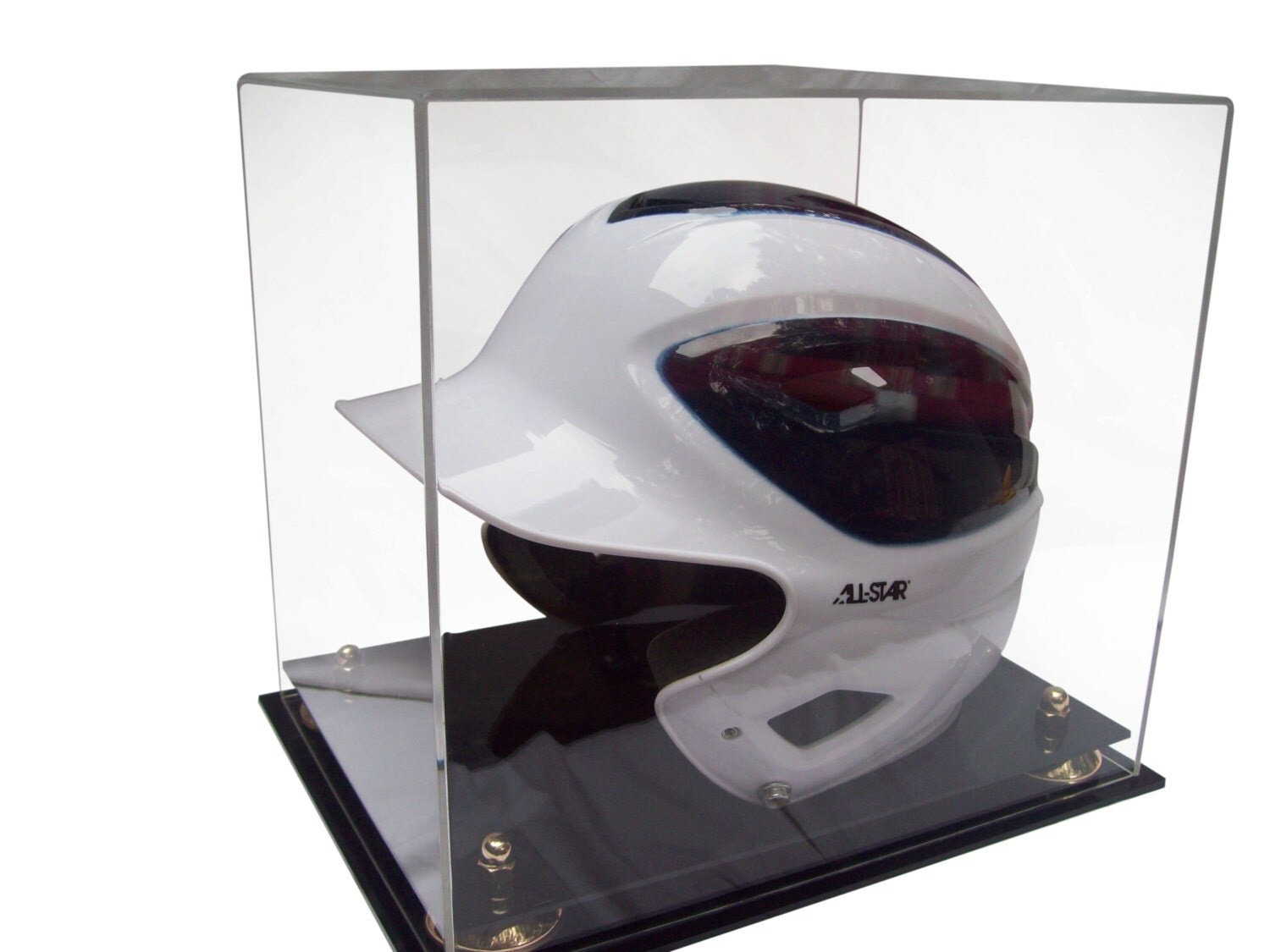 Baseball Helmet Display Case by BetterDisplayCases on Etsy