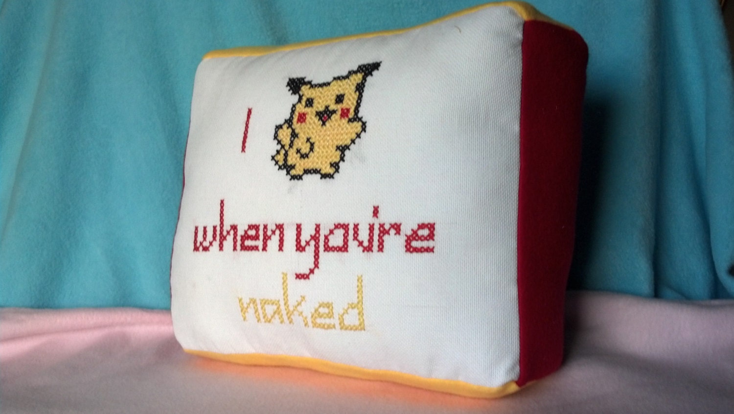 Items similar to I Pikachu When Youre Naked Pokemon Funny 
