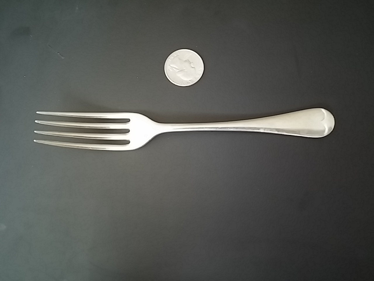 Vintage antique pure silver Fork Ap&co ltd fork stamped 1942