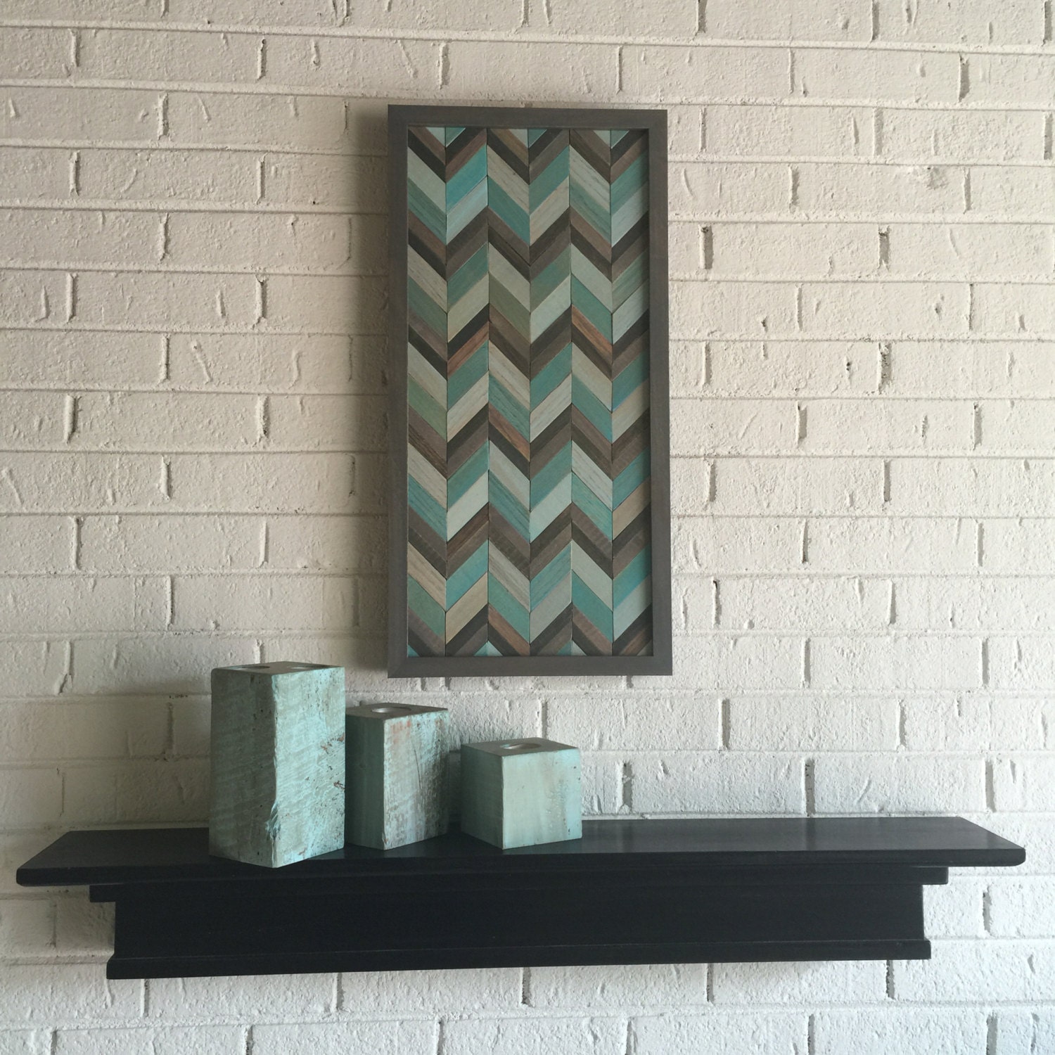 chevron wood wall art reclaimed wood wall art chevron