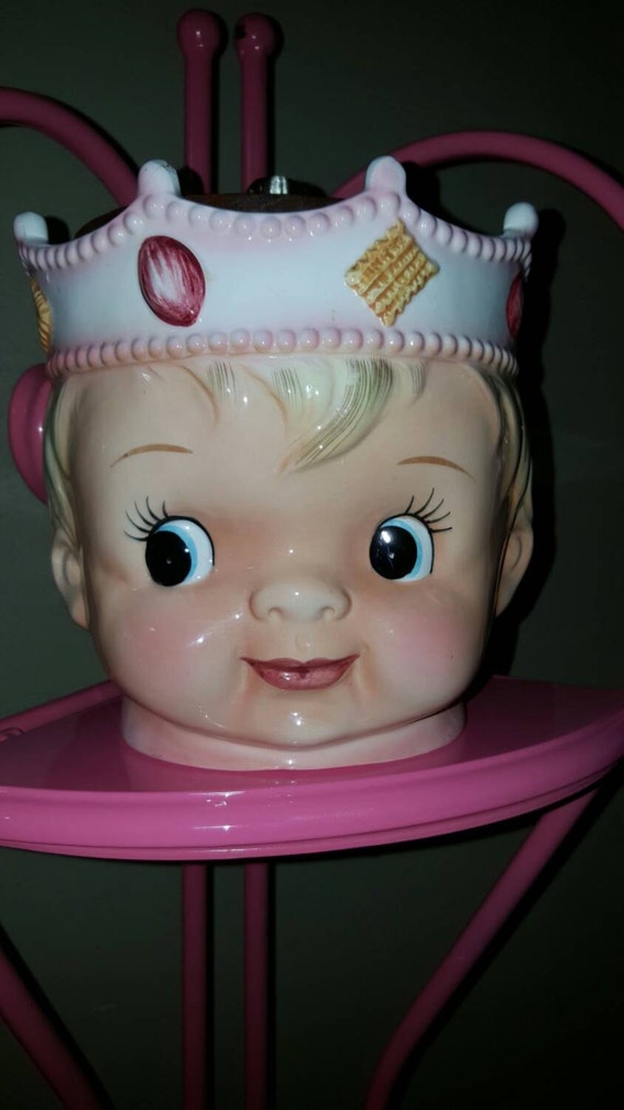 Vintage Lefton King Boy Cookie Jar by LoveforLefton on Etsy