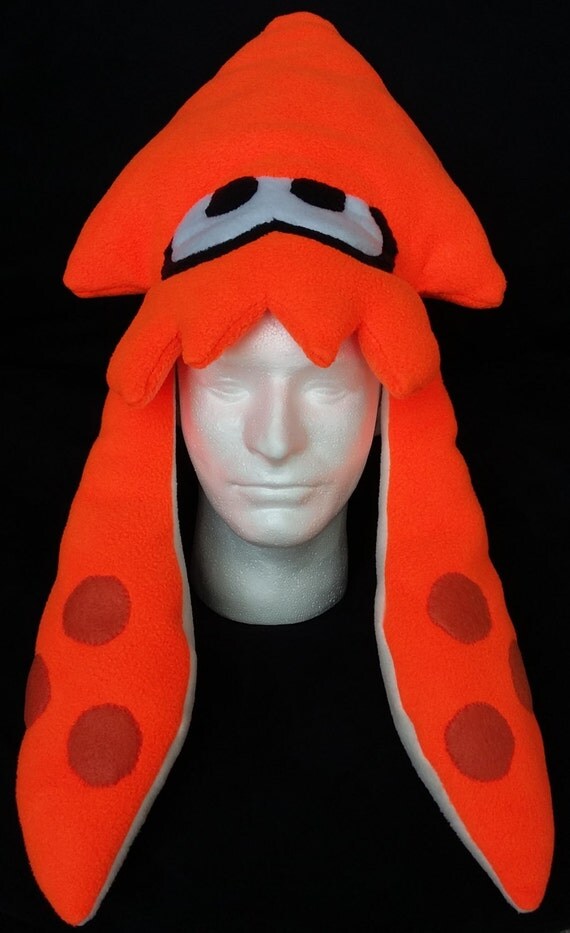 Splatoon Inkling Hat by HeadGameHats on Etsy