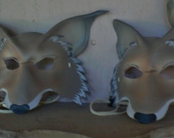 Leather masks with a unique fantasy flair by faerywhere on Etsy