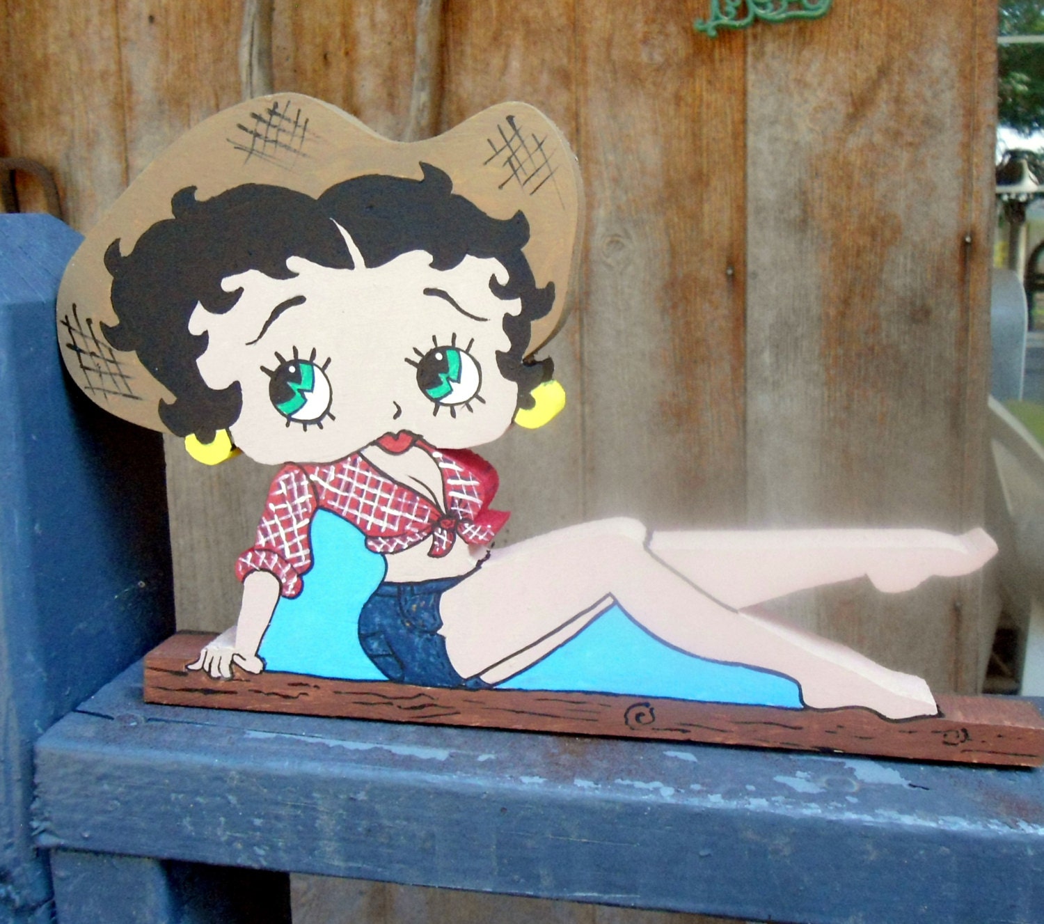 betty boop cowgirl figurine