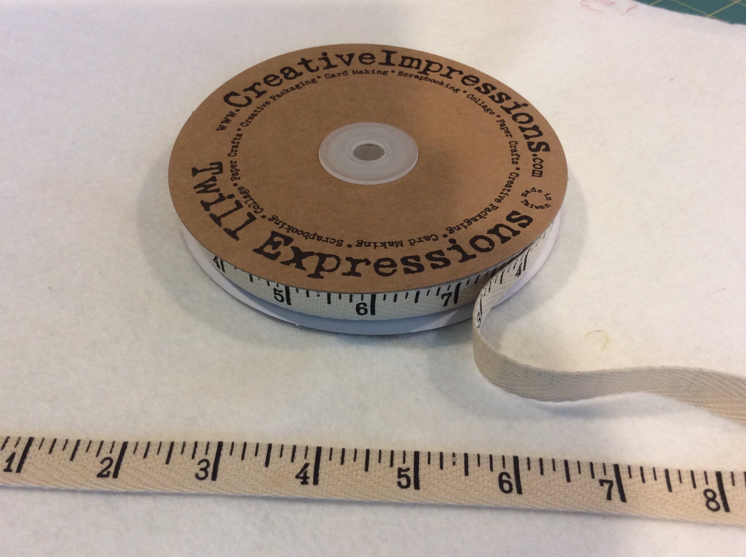 Antique Tape Measure Twill By Creative Impressions 25