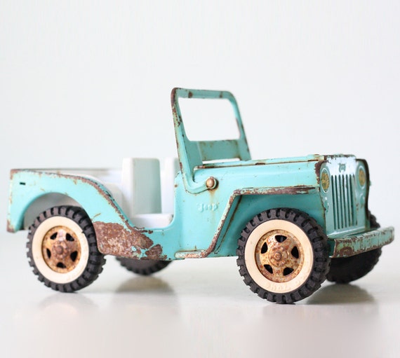 vintage tonka jeep truck