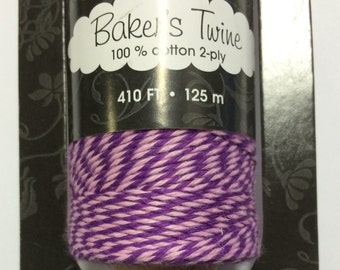 Bakers Twine Purple Pink - Full spool - 410 ft