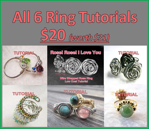 6 Ring Tutorials Package at Wirebliss $20