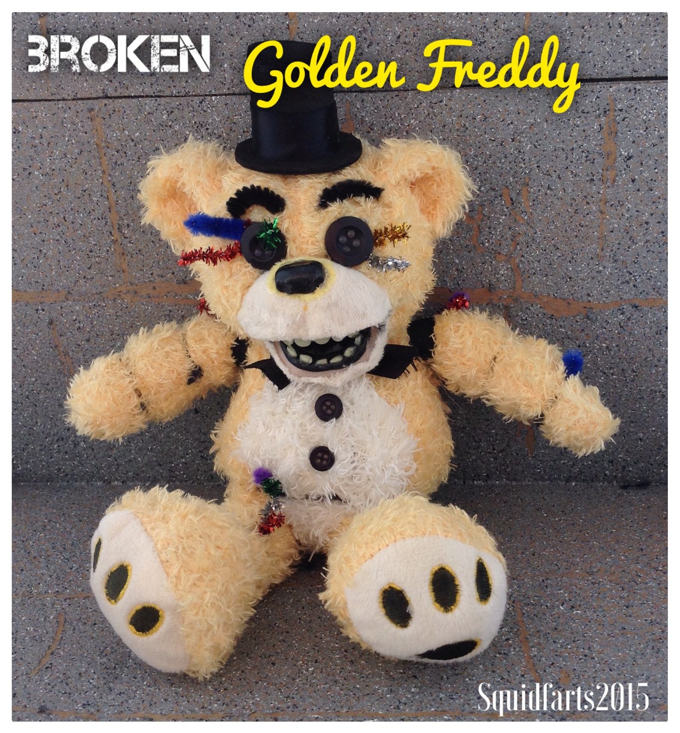 five nights at freddy's golden freddy plush