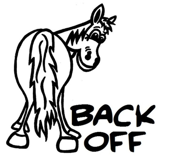 Horse Trailer Decal by SuziesSilhouettes on Etsy