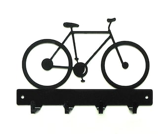 Bicycle Metal Art Key Rack - Free USA Shipping