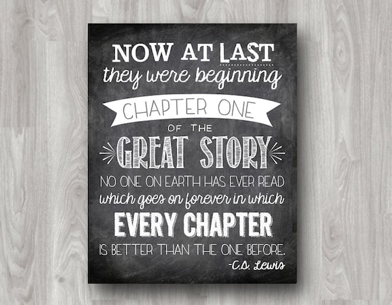 A Sign Of Affection Chapter 1 Now At Last They Were Beginning Chapter One C.S. Lewis