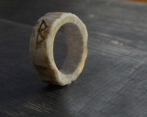 runic mens wedding rings