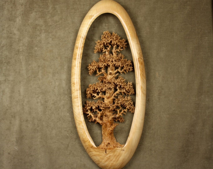 Carved Tree Wood Carving TreeWizWoodCarvings