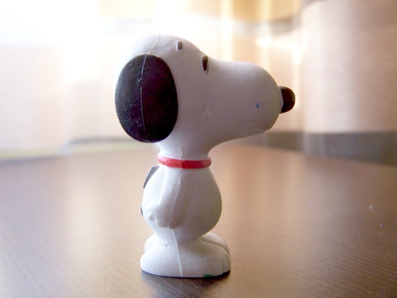 plastic snoopy figures