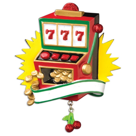 Slot Machine Christmas Ornaments