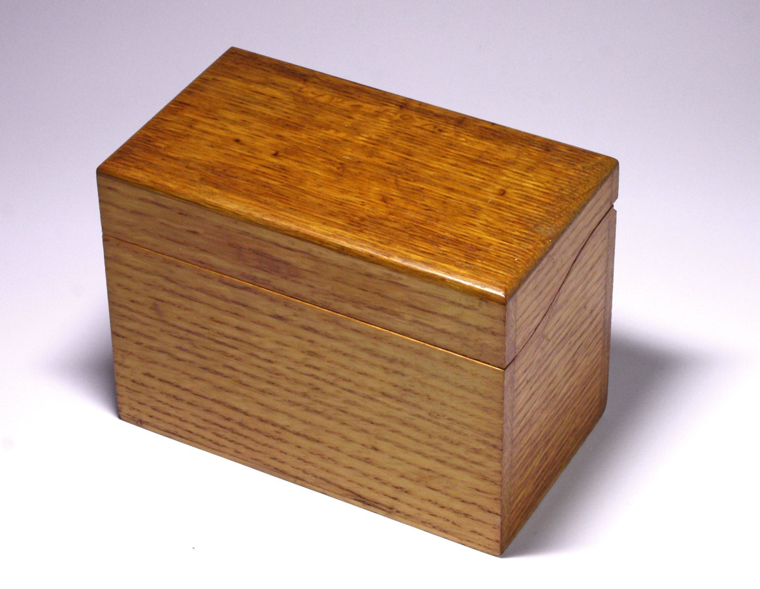 Vintage Wood Index Card or Recipe Box circa 1940’s Haute Juice