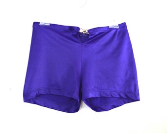 90's Purple Buckle Hot Pant Shorts size - M/L