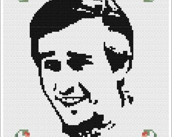 Alan Partridge Cross Stitch patter pdf