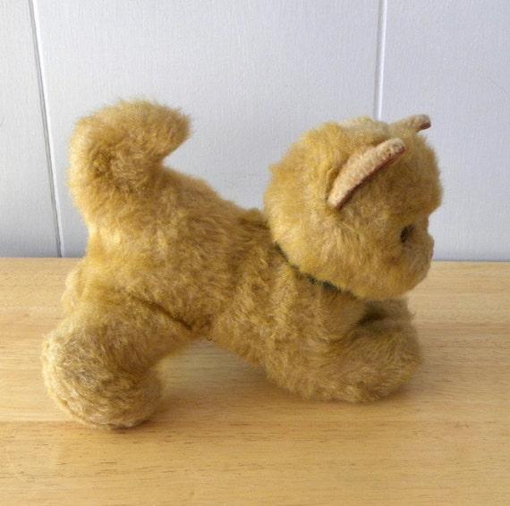 vintage cat soft toy