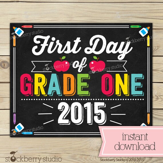 items-similar-to-first-day-of-grade-one-sign-printable-1st-day-of