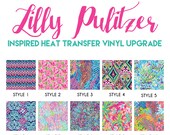 lilly pulitzer inspired heat transfer vinyl