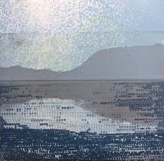 Art Prints . Etching Print set of 2 . Landscape Art . Home