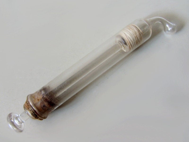 Antique Glass Syringe
