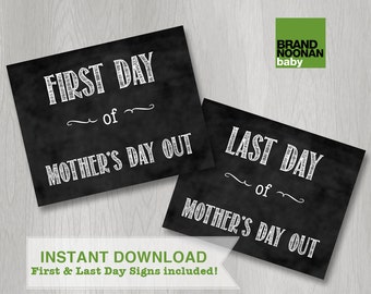 First day of MDO sign INSTANT DOWNLOAD (first day of school sign, last day of school, back to school, photo props)