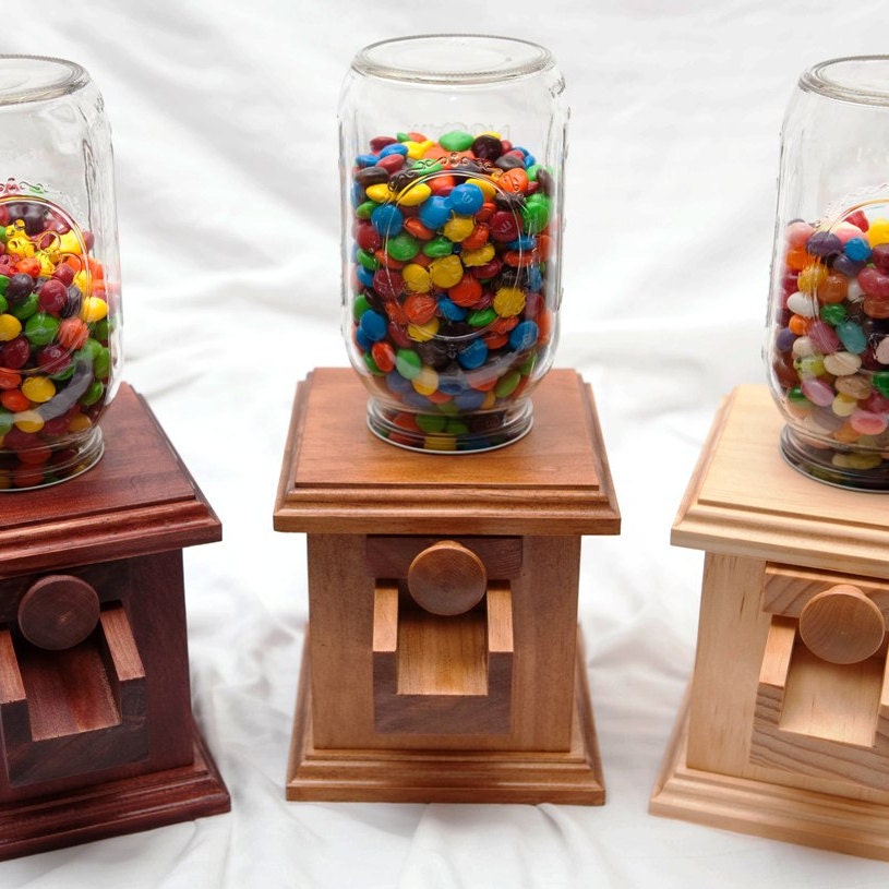 HandMade Candy Dispensers and MORE by DavesWoodDesigns on Etsy