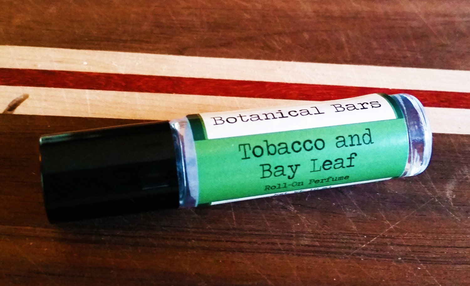 SALE 10ml Men's Roll On Cologne Tobacco and Bay Leaf