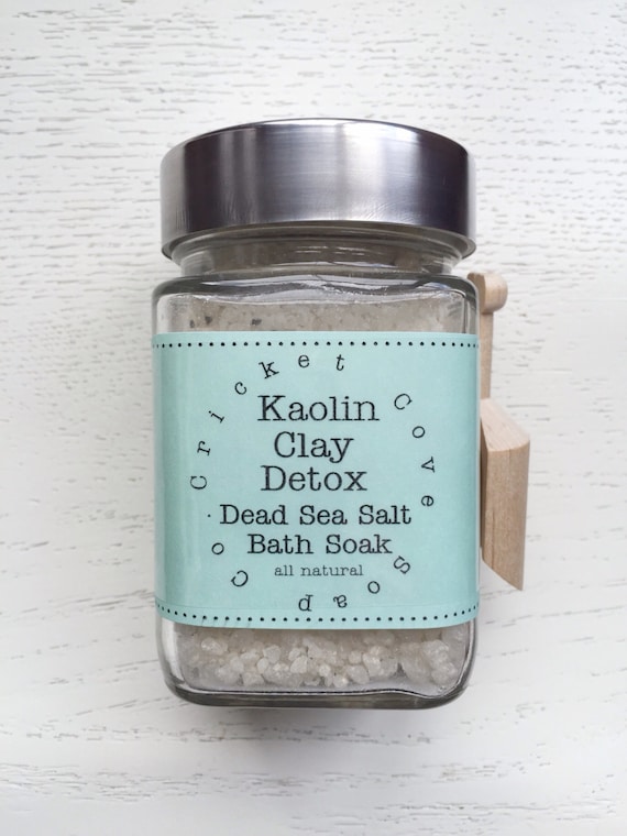 Sea Salt Bath Soak Detox bath salts kaolin clay detox dead sea salt bath soak bath Sea Salt Bath Soak Detox bath salts kaolin clay detox dead sea salt bath soak bath