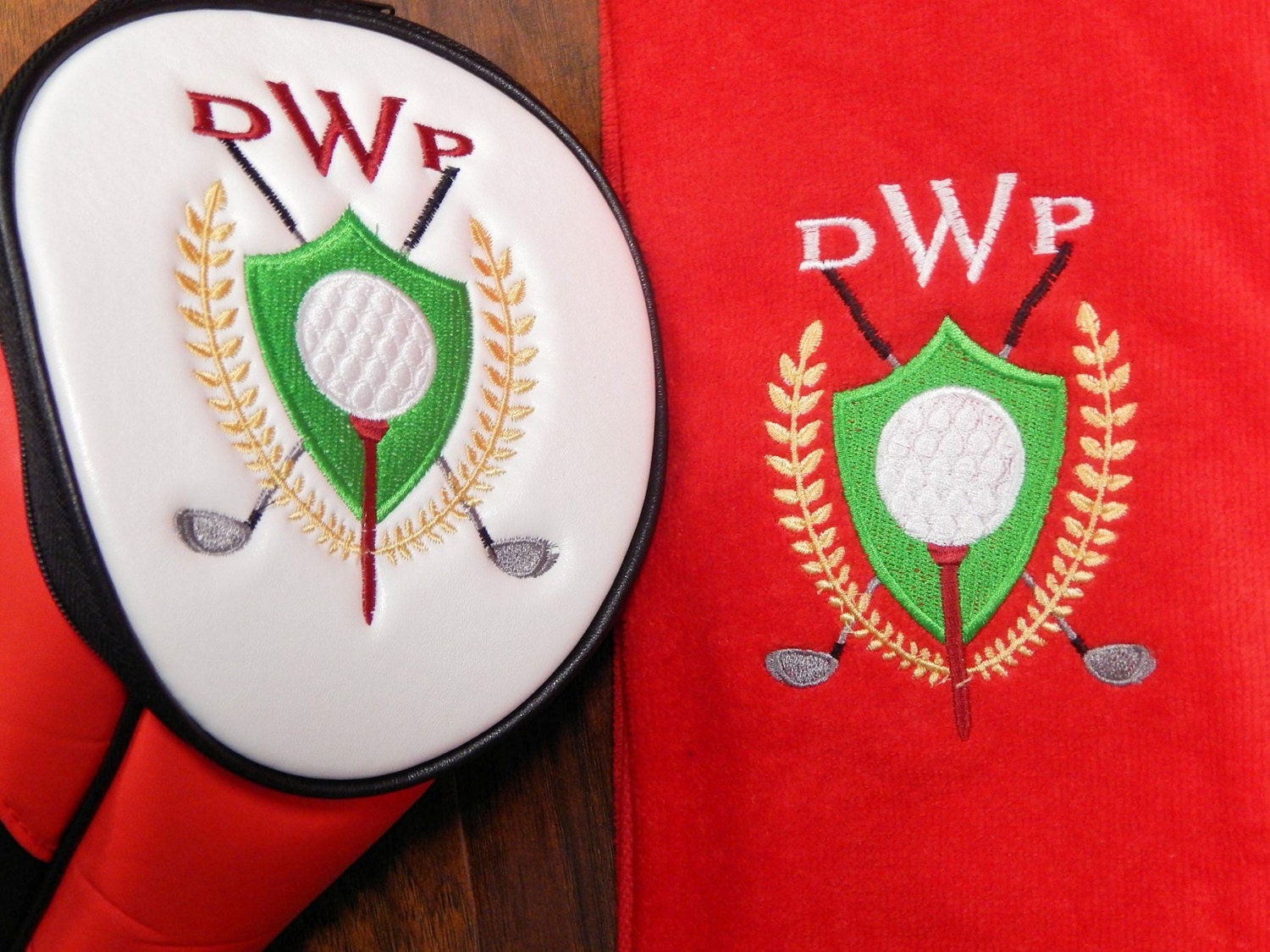 Golf club cover Golf Head Cover Personalized. Fathers day