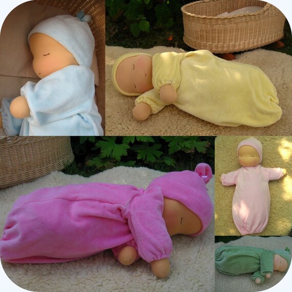 Items similar to Waldorf Style Heavy Baby Doll Rosie on Etsy