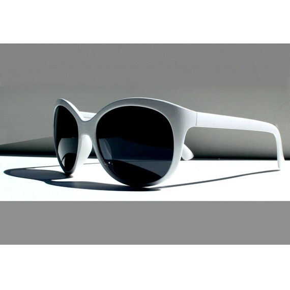 white cat eye designer sunglasses