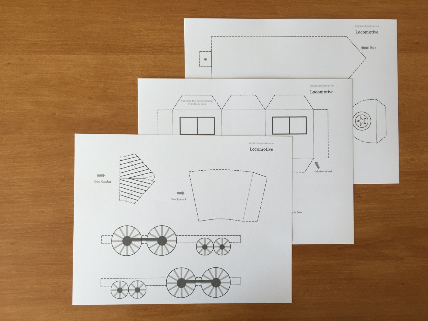 Free Printable 3d Paper Train Template - Get What You Need For Free
