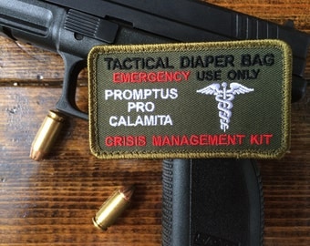 Tactical Diaper Bag Patch ~~Jungle Green~~~