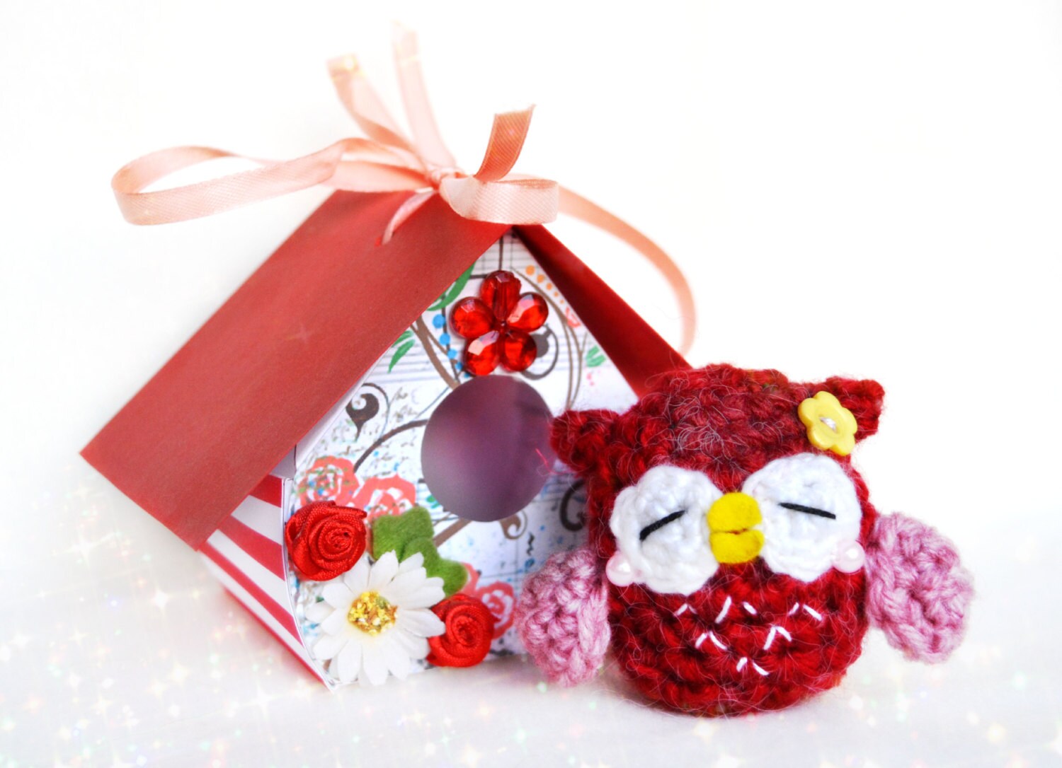 crochet owl christmas gift amigurumi owl tiny owl crochet owl christmas gift amigurumi owl tiny owl