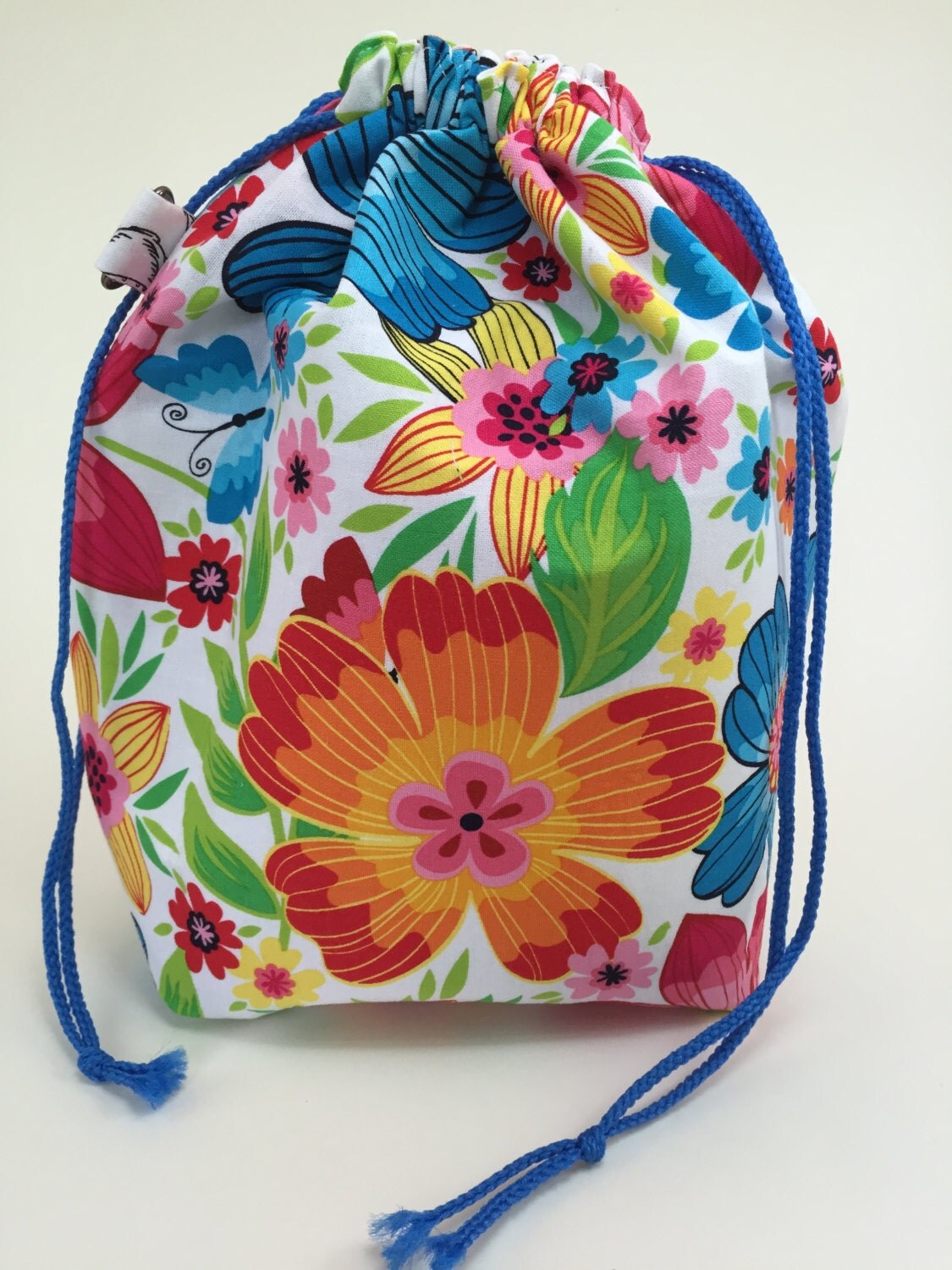 Reversible Drawstring Project Bag