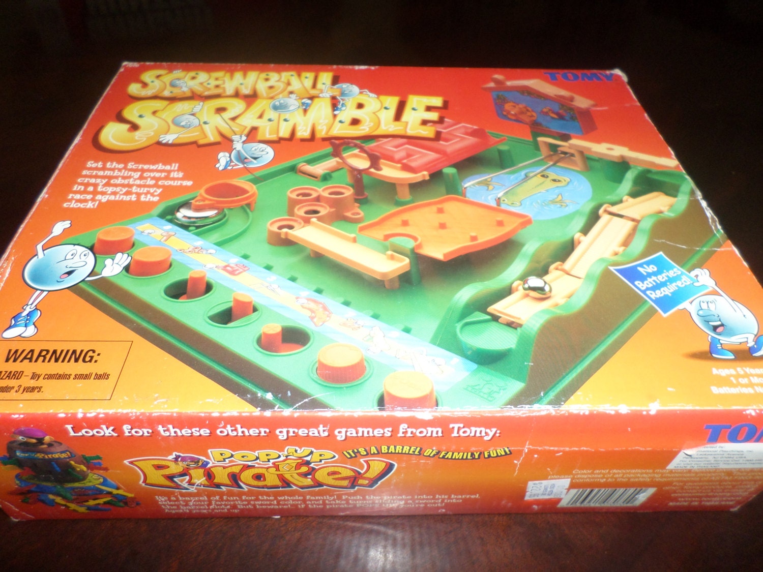 Vintage 1987 Tomy Screwball Scramble Game by AlexandersAtticVa