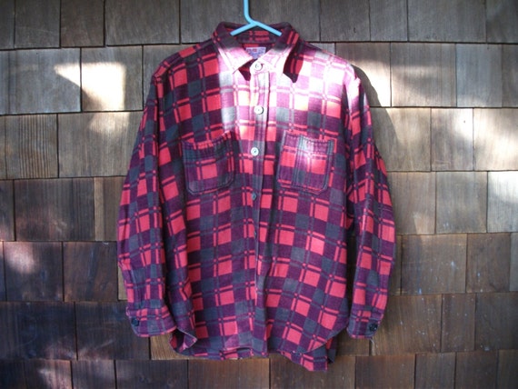 red flannel lumberjack