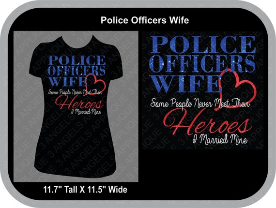 Download Police Officers Wife SVG Cutter Design INSTANT DOWNLOAD