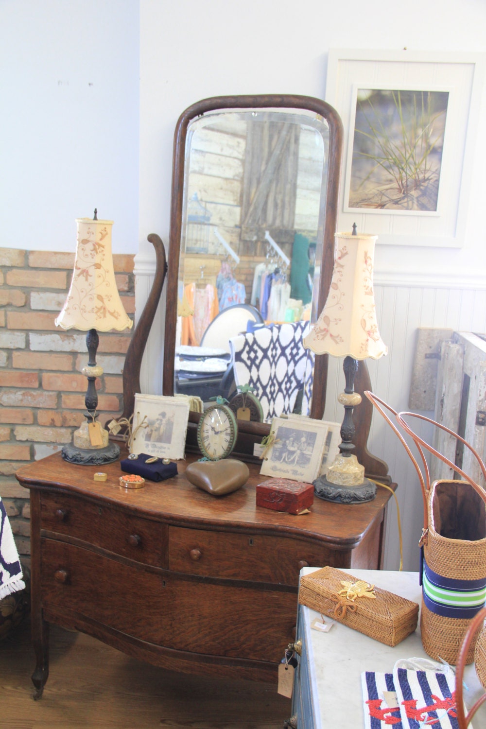 Victorian Oak Princess Dresser Haute Juice