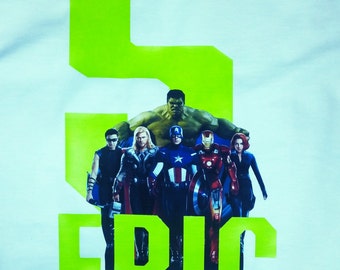 Avengers Birthday Shirt