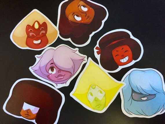 steven universe stickers by grandifloru on etsy