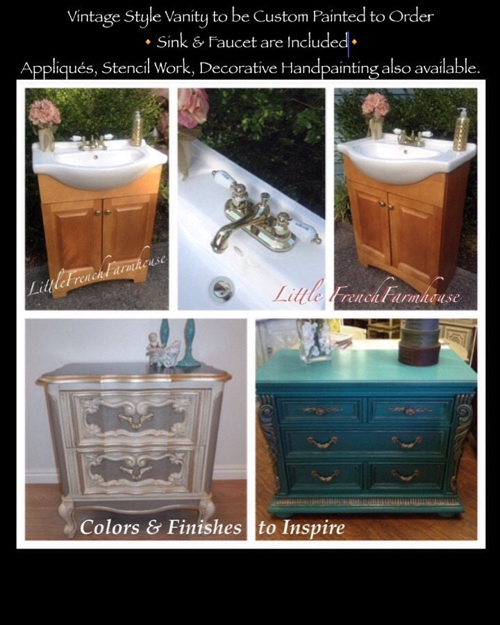 Convert Dresser to Bath Vanity INCLUDING Slipper Sink