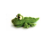 crochet CROCODILE, amigurumi crocodile doll, stuffed crocodile, little alligator, miniature crocodile, small alligator doll, gift for kids