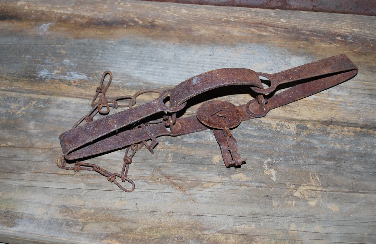 Large Vintage Victor Animal Trap