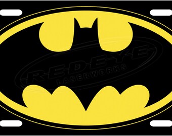 Batman License Plate Tag