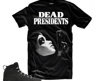 Jordan 9 Anthracite Dead Presidents Shirt